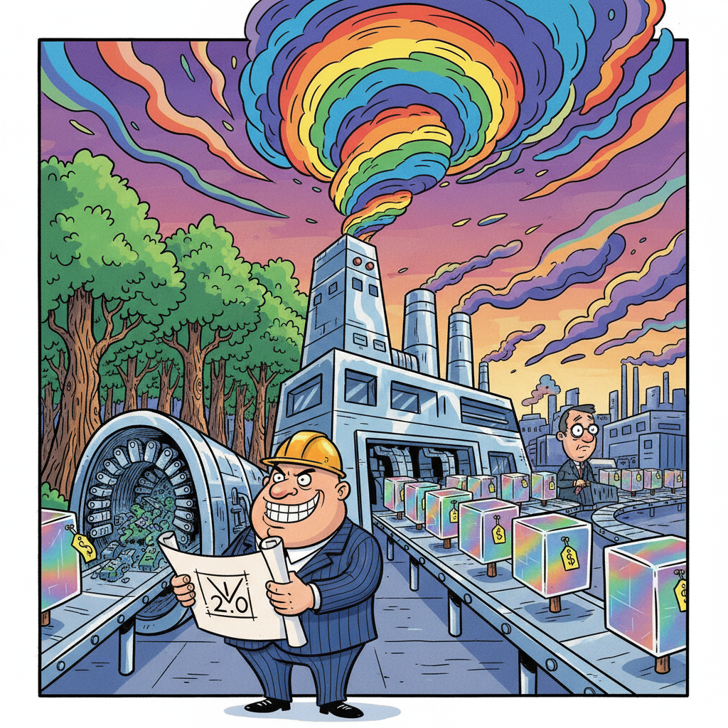 New Study Confirms Industrial Scale Conversion of Trees into Slightly Different Trees Is Technically Feasible