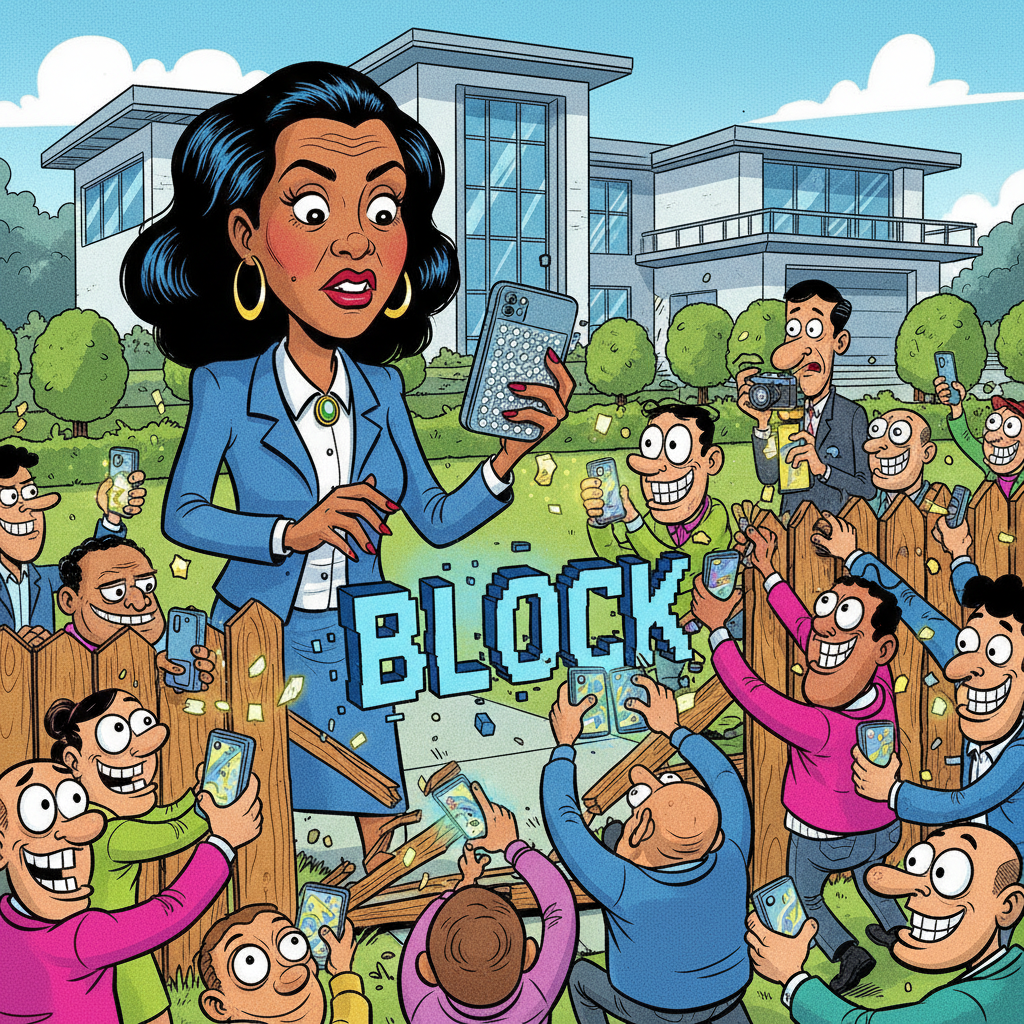 Celebrity Sibling Discovers Social Media Block Feature Not A Physical Barrier