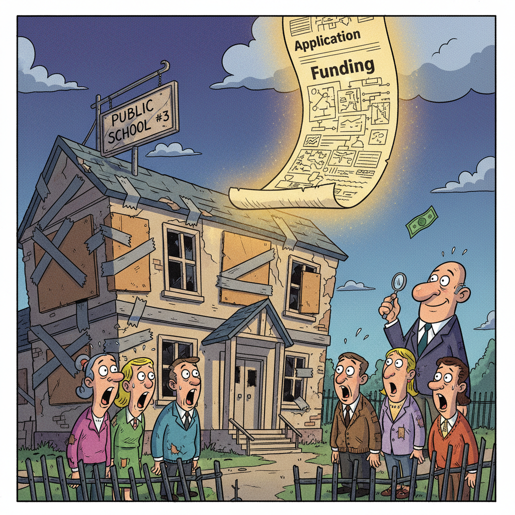 Nation's Schools Discover They Can Apply For Funding To Buy Things