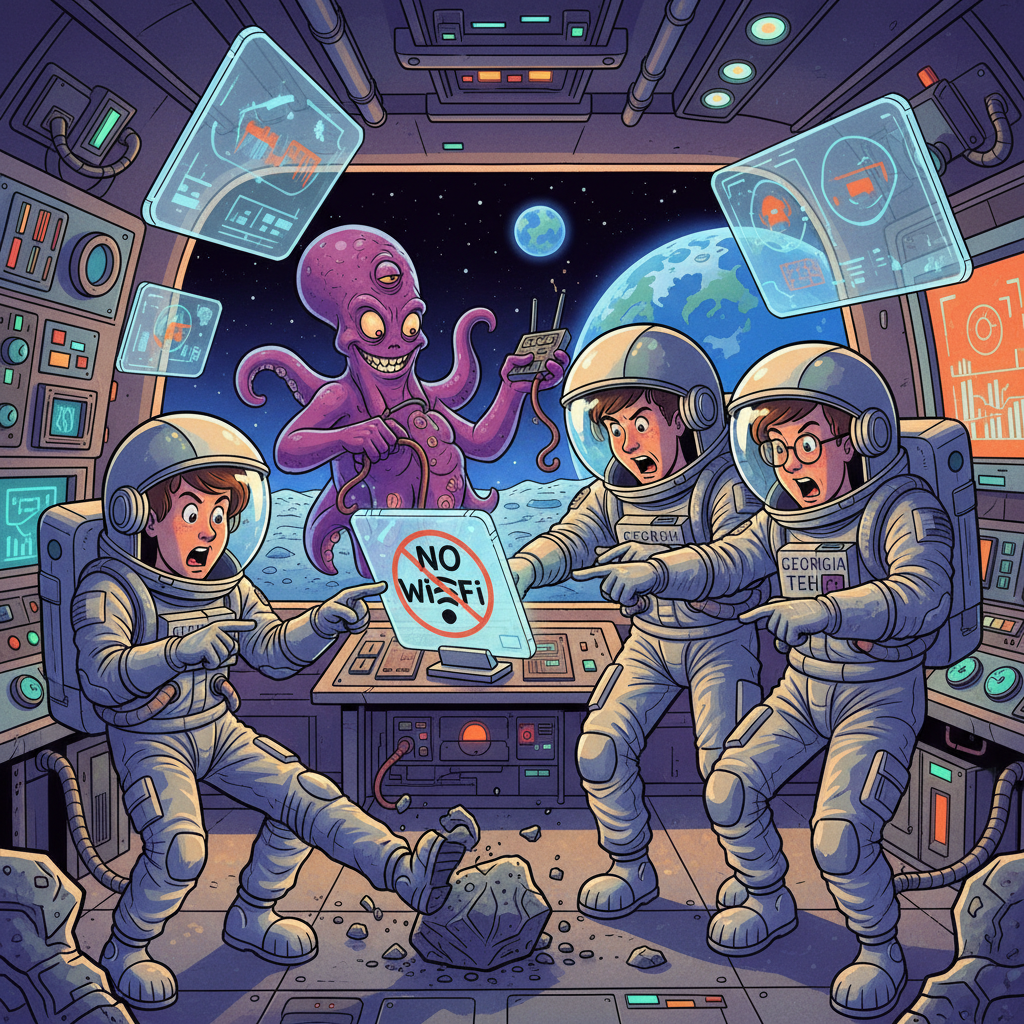 Georgia Tech Students Build Moon-Like Lab, Immediately Start Complaining About Wi-Fi