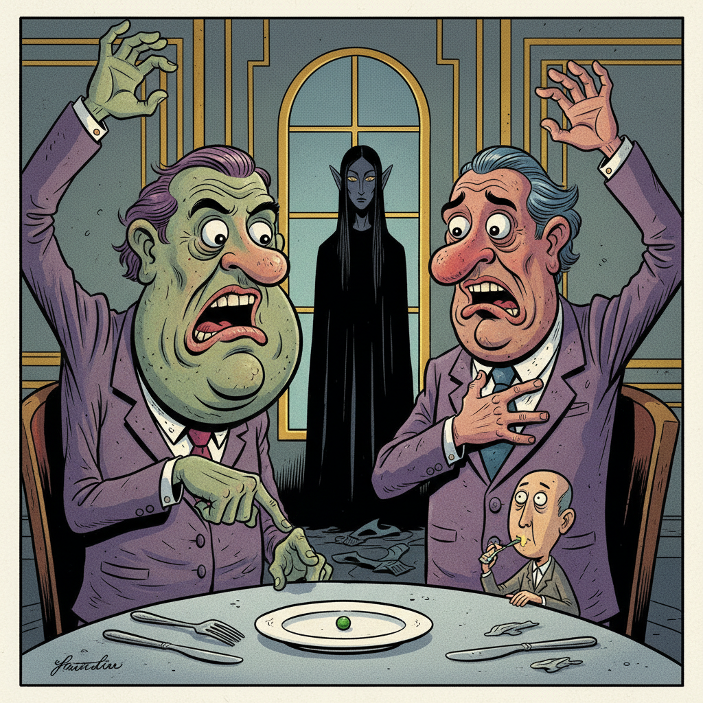 Nation Horrified To Learn Politicians Occasionally Eat Food With Other Humans