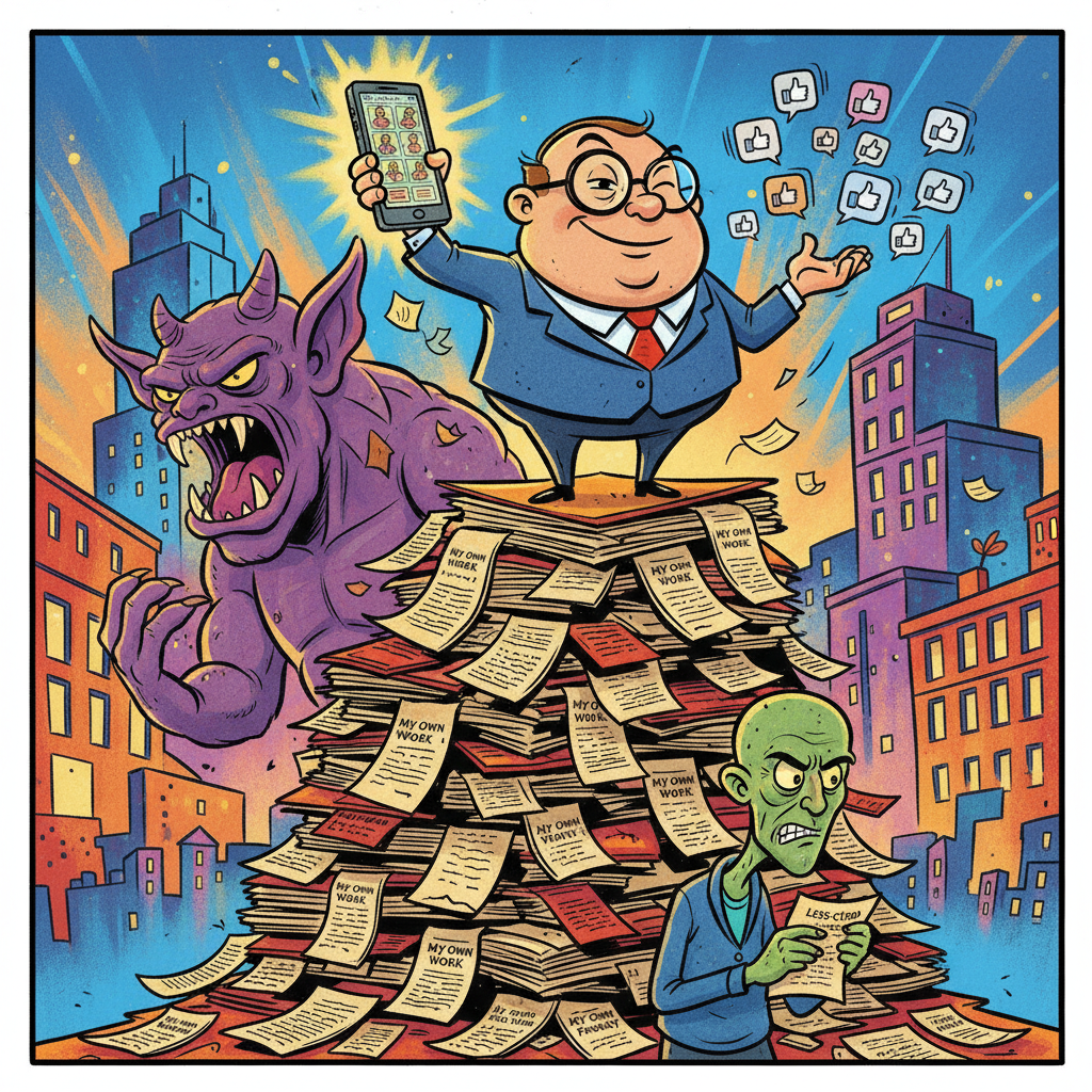 Highly Cited Researchers Admit Most Citations Are From Their Own Second Accounts