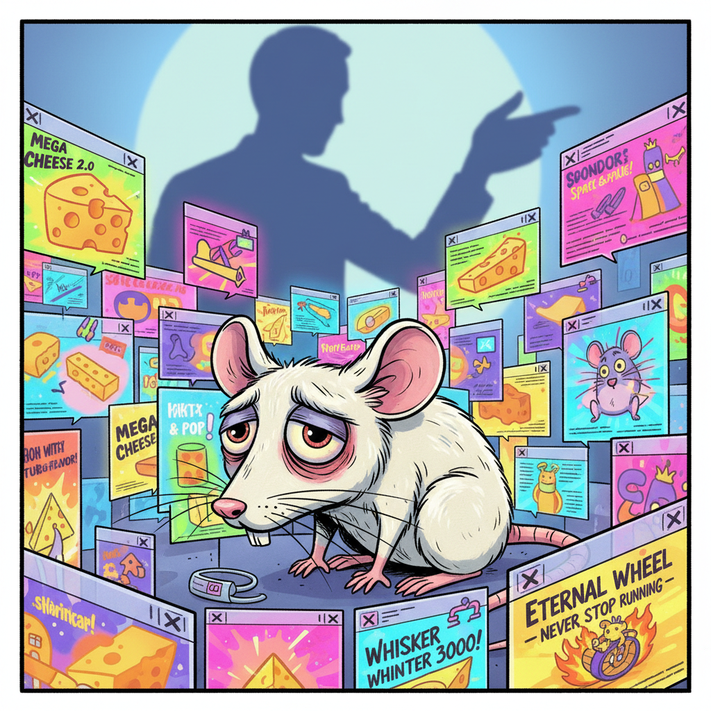 Scientists Discover Mice Experience World As Endless Series Of Unskippable Ads