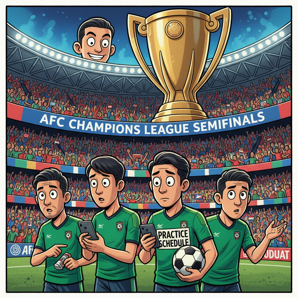 Machida Zelvia Players Reportedly Confused Why Their Practice Scrimmage Is Now The Asian Champions League Semifinals