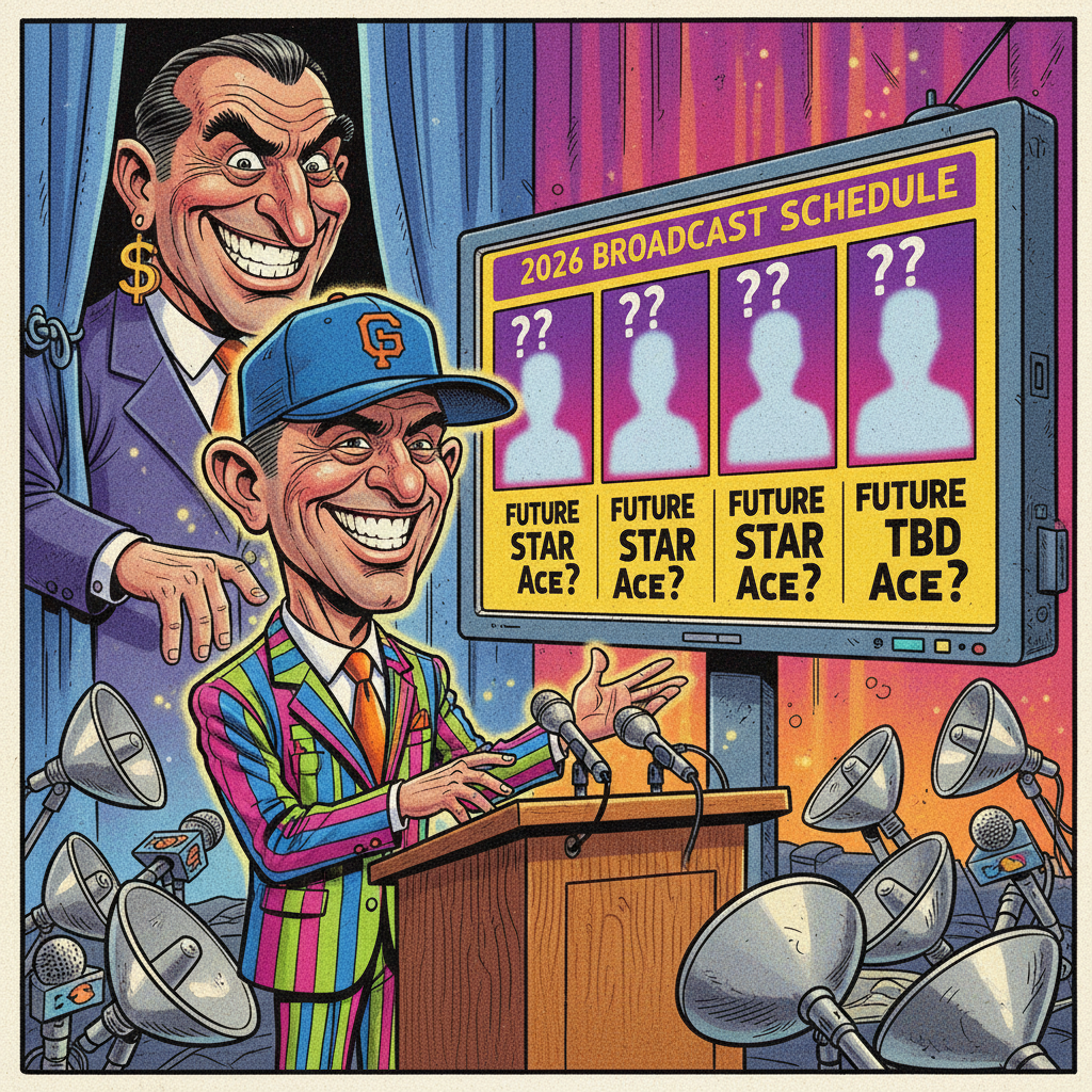 Giants Announce 2026 Broadcast Schedule Featuring Players Who Haven't Signed Yet