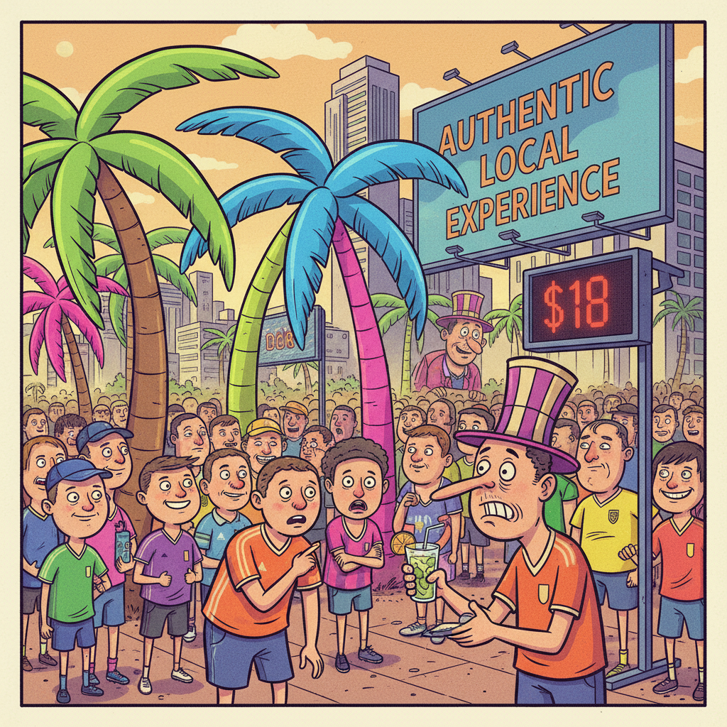 World Cup Fan Festival Organizers Announce New 'Authentic Local Experience' Featuring Inflatable Palm Trees, $18 Mojitos