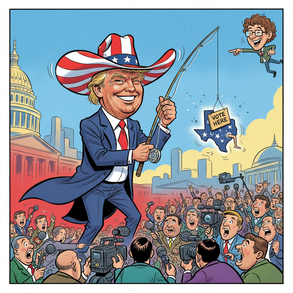 Trump Reportedly Holding Texas Endorsement Hostage For 'Optimal Dramatic Effect'