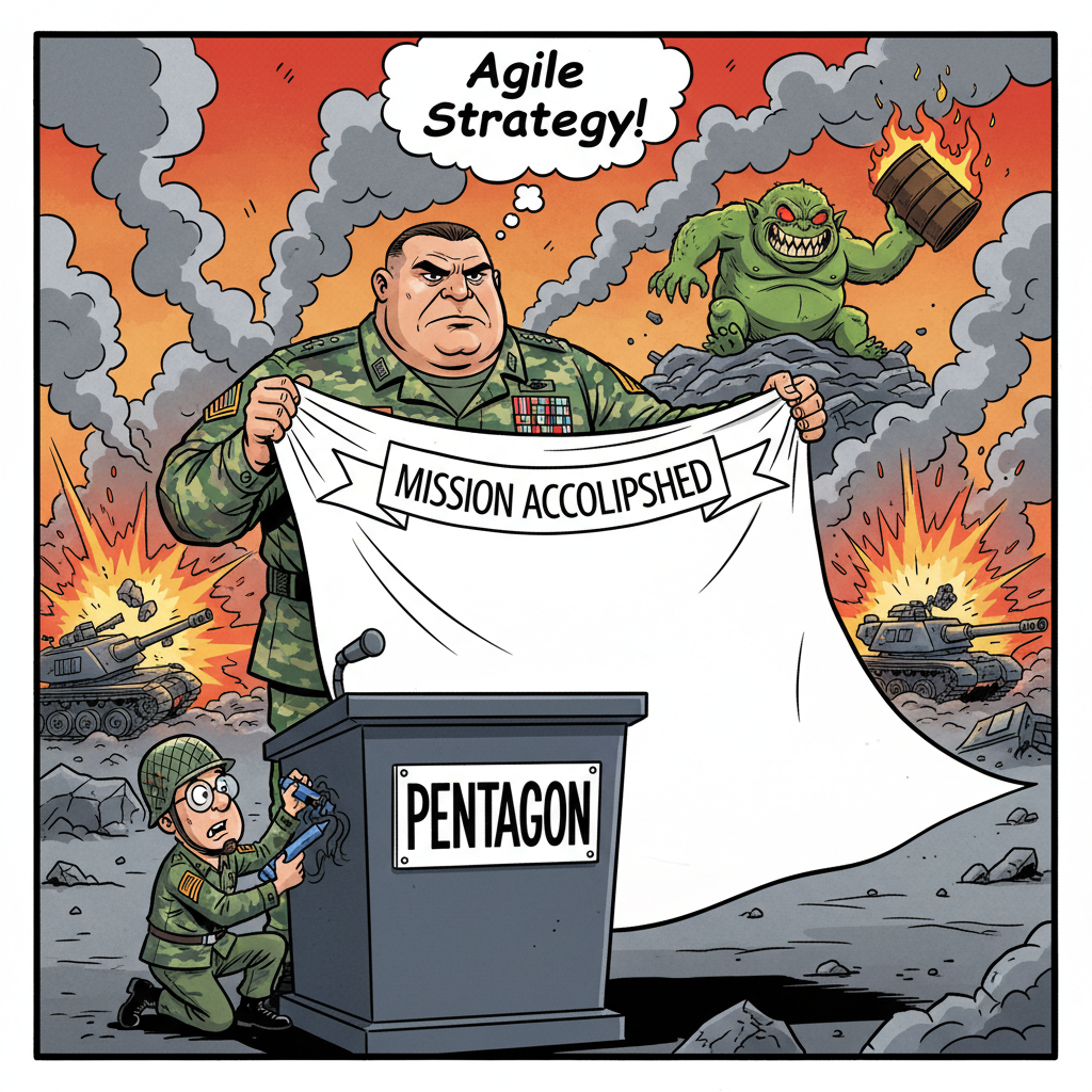 Pentagon Announces New 'Objectives' To Be Determined Post-Conflict