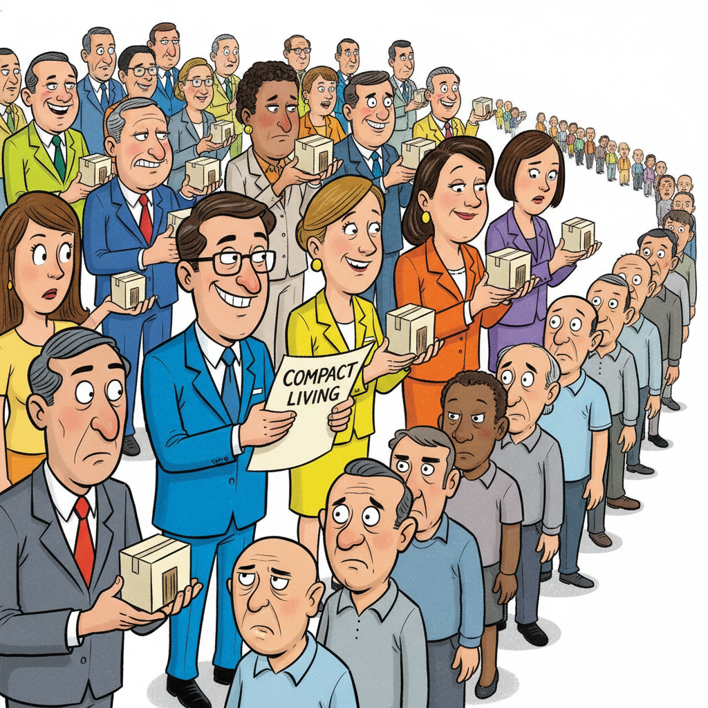 Senate Housing Bill Includes Provision To Give Every American A Slightly Smaller Cardboard Box