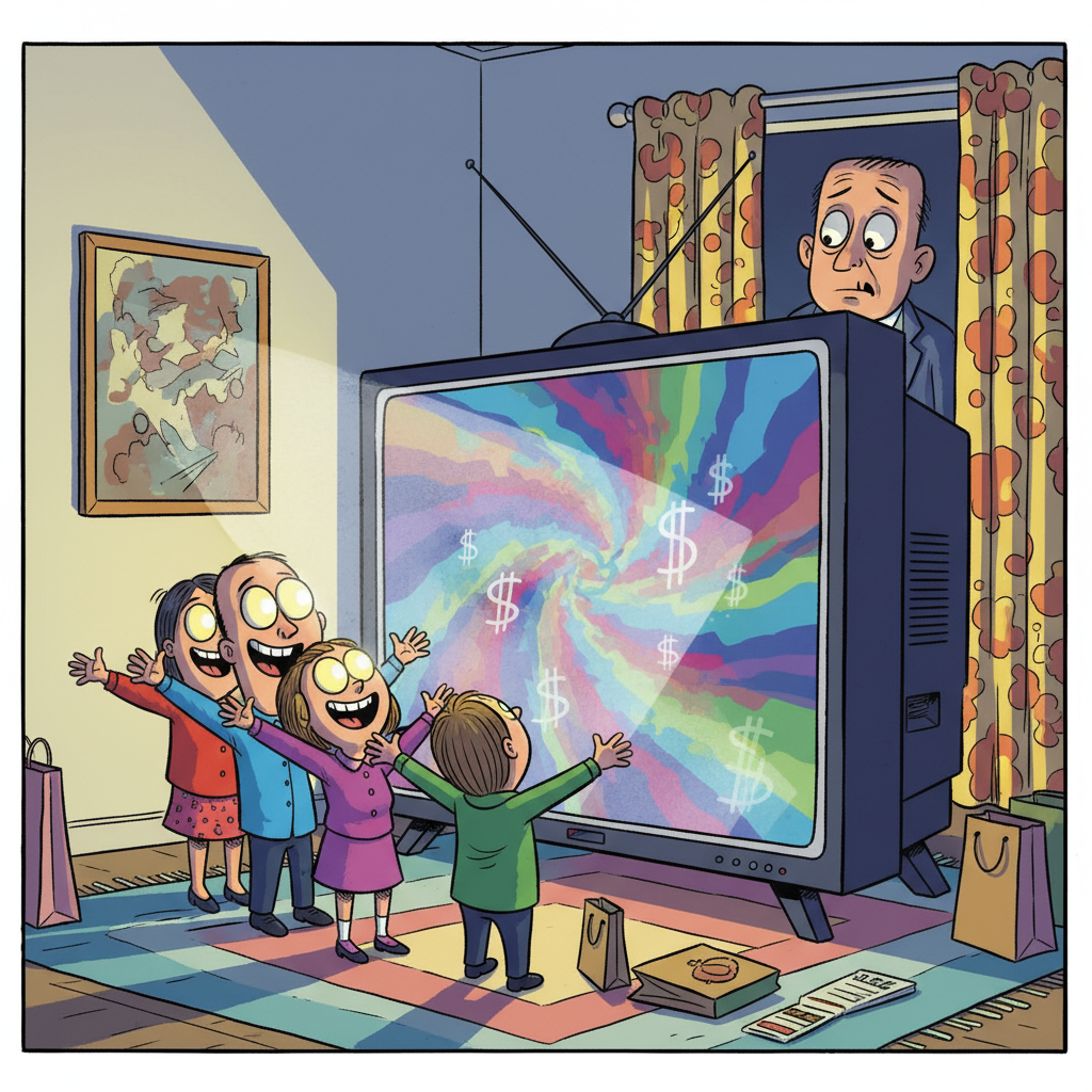 New Study Reveals Most People Just Want A Bigger TV, Not A 'Work Of Art'