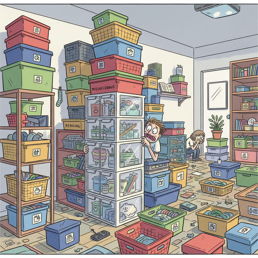 Nation’s Homes Now 70% Storage Solutions, 30% Actual Possessions