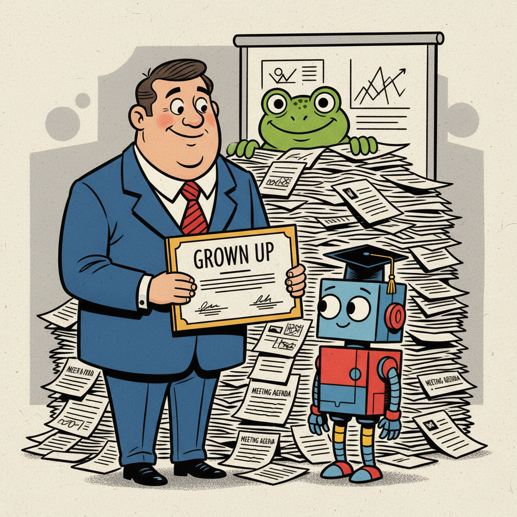 Corporate Executive Declares GenAI Officially ‘Grown Up’ After It Successfully Drafted All Meeting Agendas For A Week