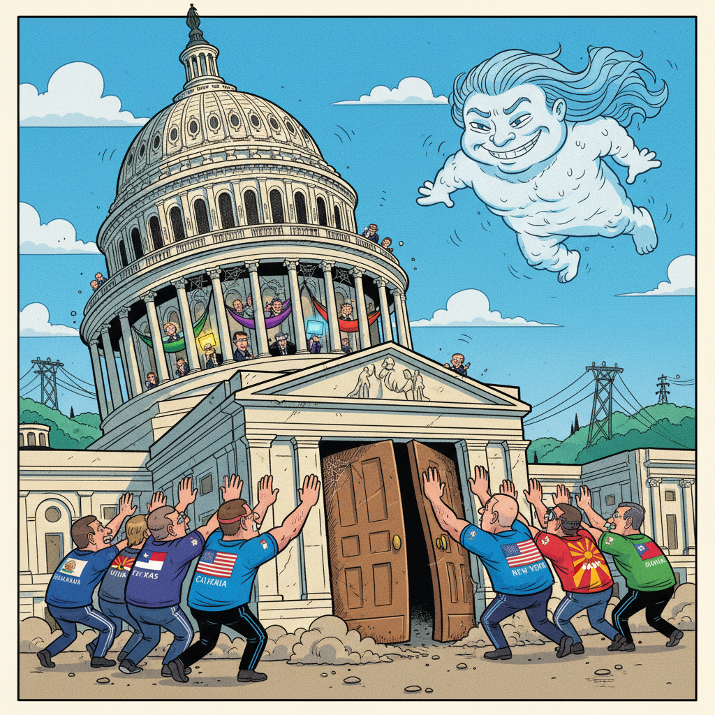 Governors Form Bipartisan Coalition to Urge Congress to Do Literally Anything