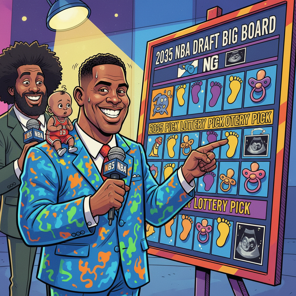 ESPN Analyst Unveils 2035 NBA Draft Big Board, Cites Strong Feeling About Unborn Talent