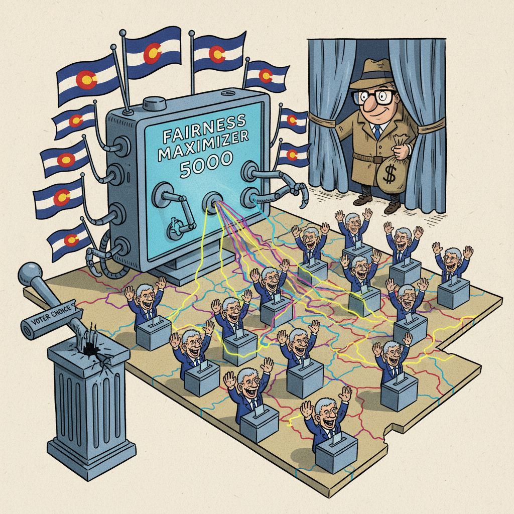 Colorado Lawmakers Propose Redistricting Algorithm That Guarantees Perpetual Incumbency