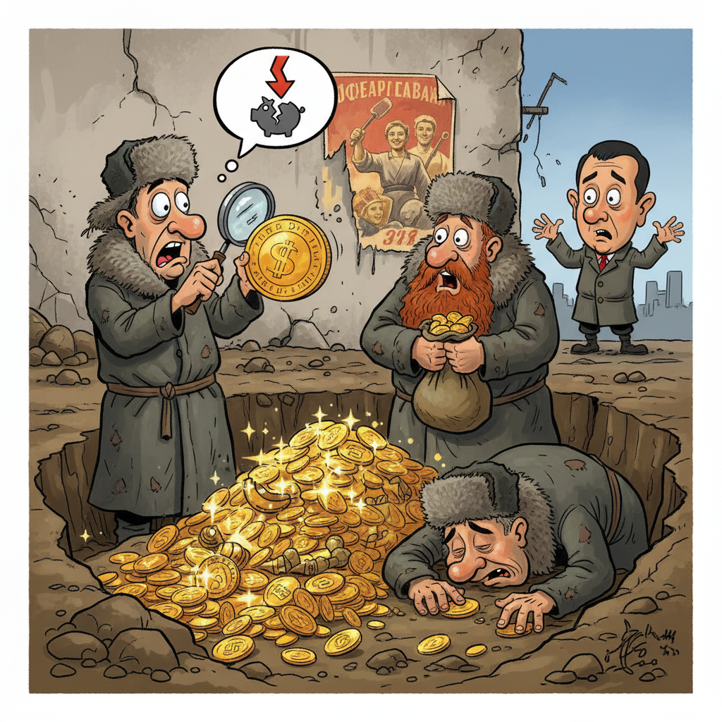 Russian Archaeologists Confirm 1917 Revolution Was 'Bad For Business'