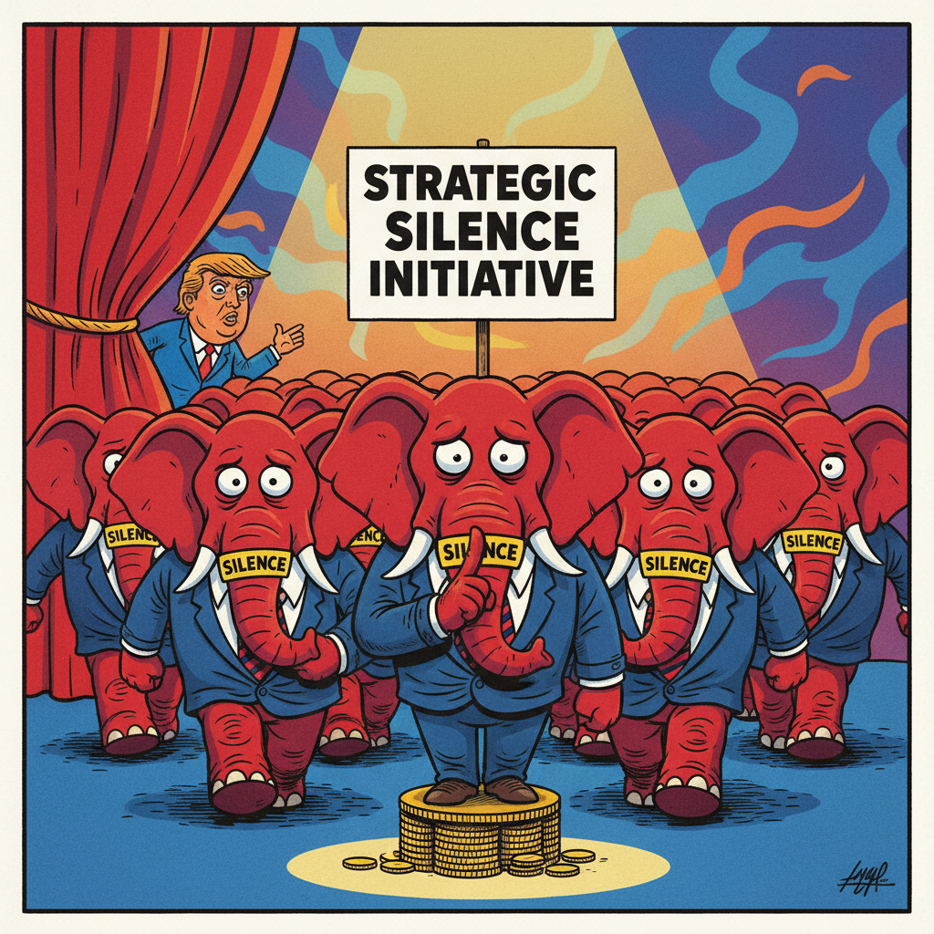 GOP Announces New 'Strategic Silence' Initiative To Maximize Voter Engagement