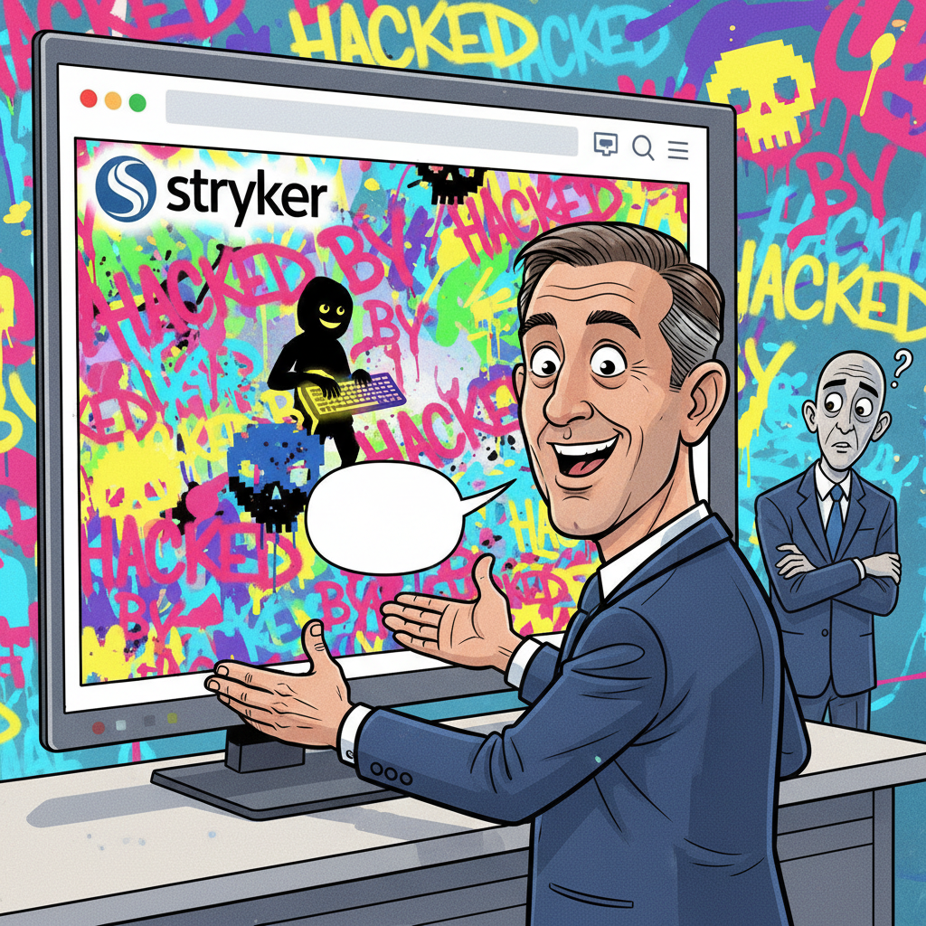 Medical Equipment Giant Stryker Rebrands Login Page After 'Unexpected' Design Input