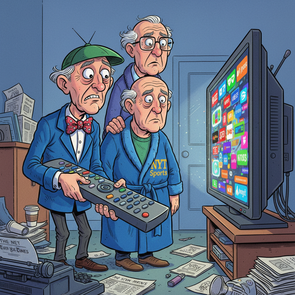 NYT Launches Dedicated Sports-Watching Concierge Service For Readers Unable To Operate Remotes