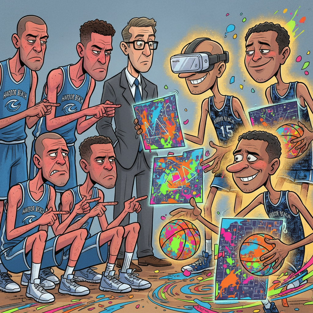 Harbor Beach Basketball Team Blames Loss On Opponent’s Unfair Access To 'Arts and Technology'