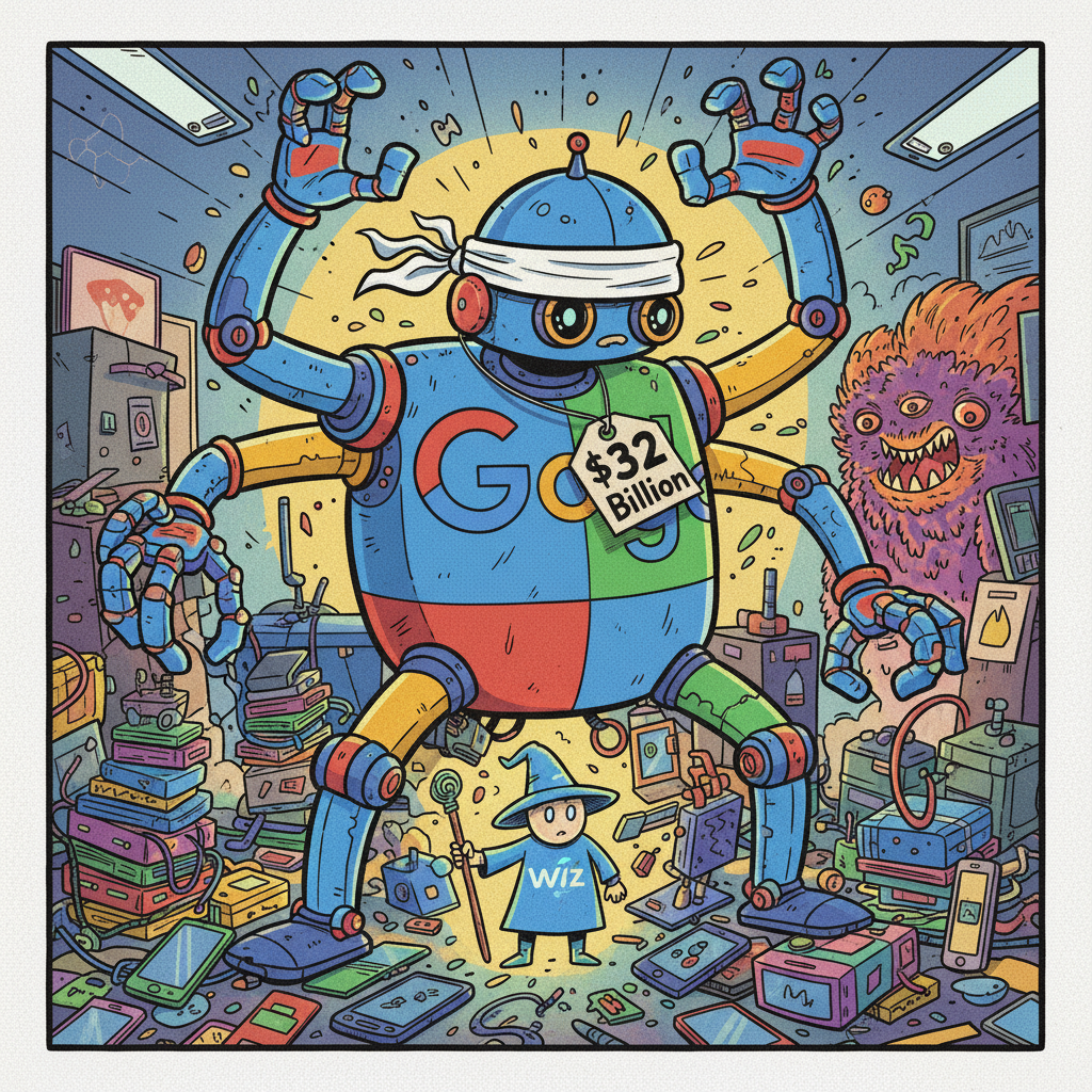 Google Acquires Cybersecurity Firm For $32 Billion, Immediately Forgets Where It Put It