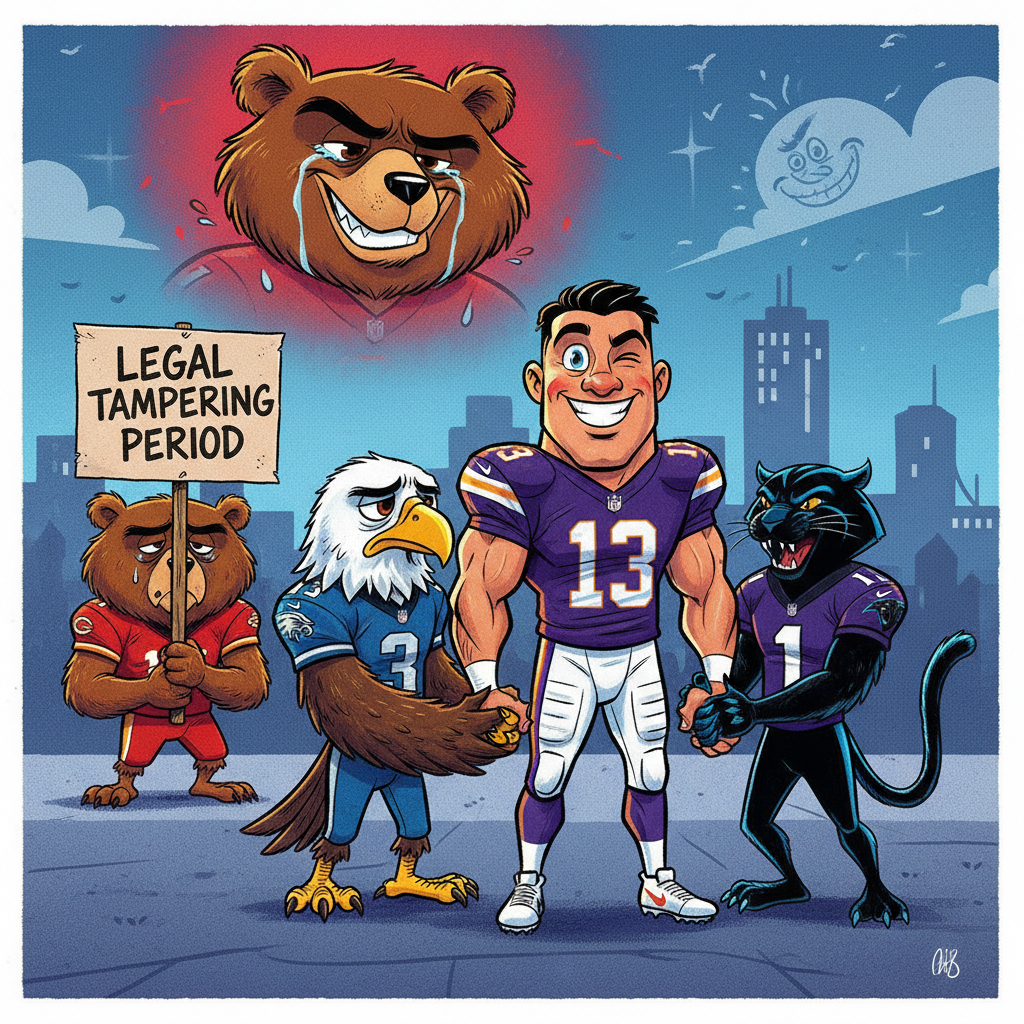 NFL Officially Renames 'Legal Tampering Period' To 'Openly Flirting With Other Teams While Your Current Team Watches'