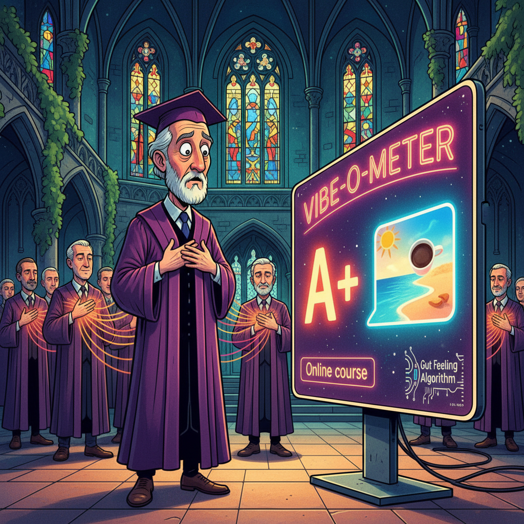 prestigious university unveils 2025 online master's rankings based entirely on vibes