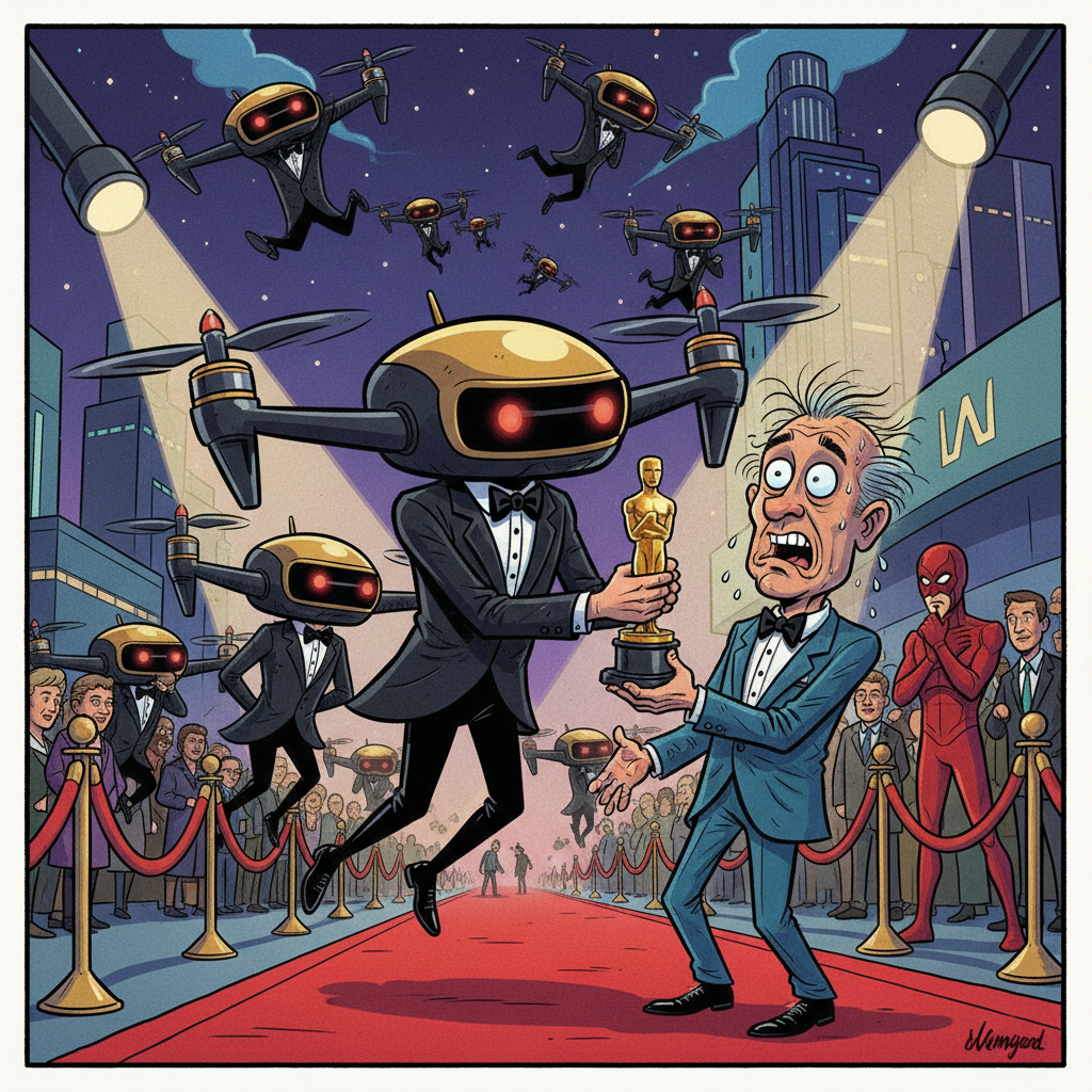Oscars Announce New 'Best Drone' Category Amid Heightened Security Concerns