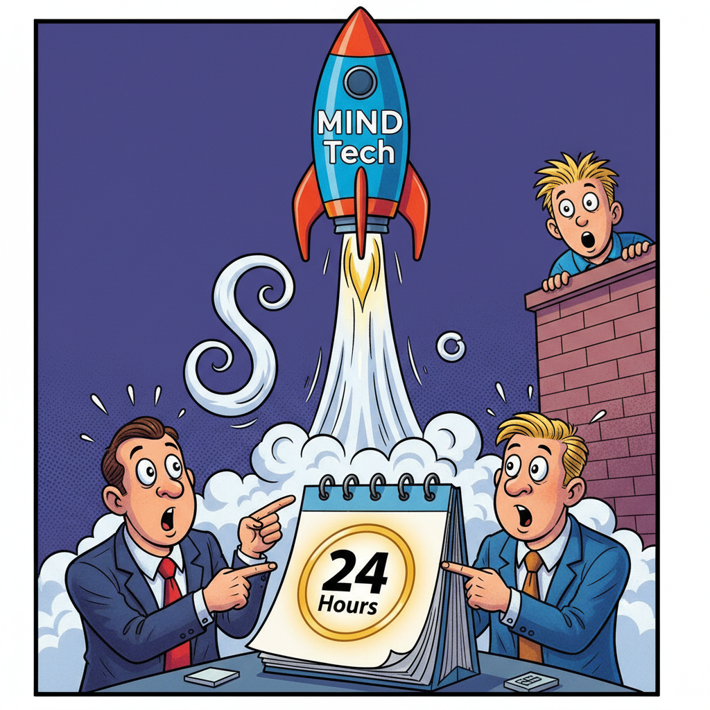 MIND Technology Stock Soars After Company Successfully Avoids Being Actively Terrible For 24 Hours