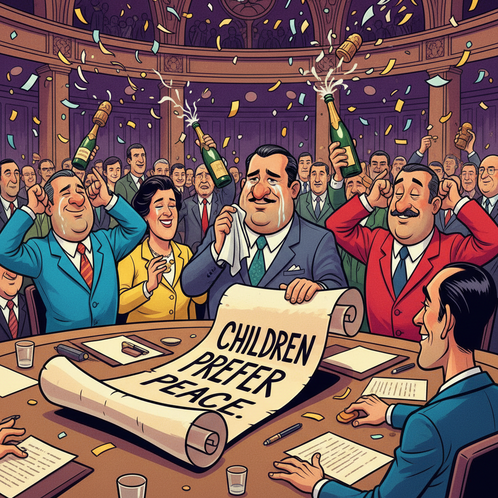 UN Security Council Unanimously Agrees Children In Conflict Zones Might Benefit From Not Being In Conflict Zones