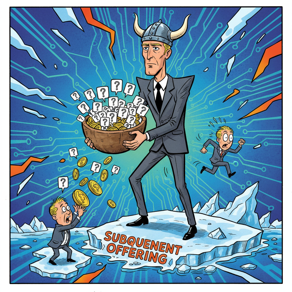 Nordic Tech Group Announces 'Subsequent Offering' Is Just Them Asking For Money Again