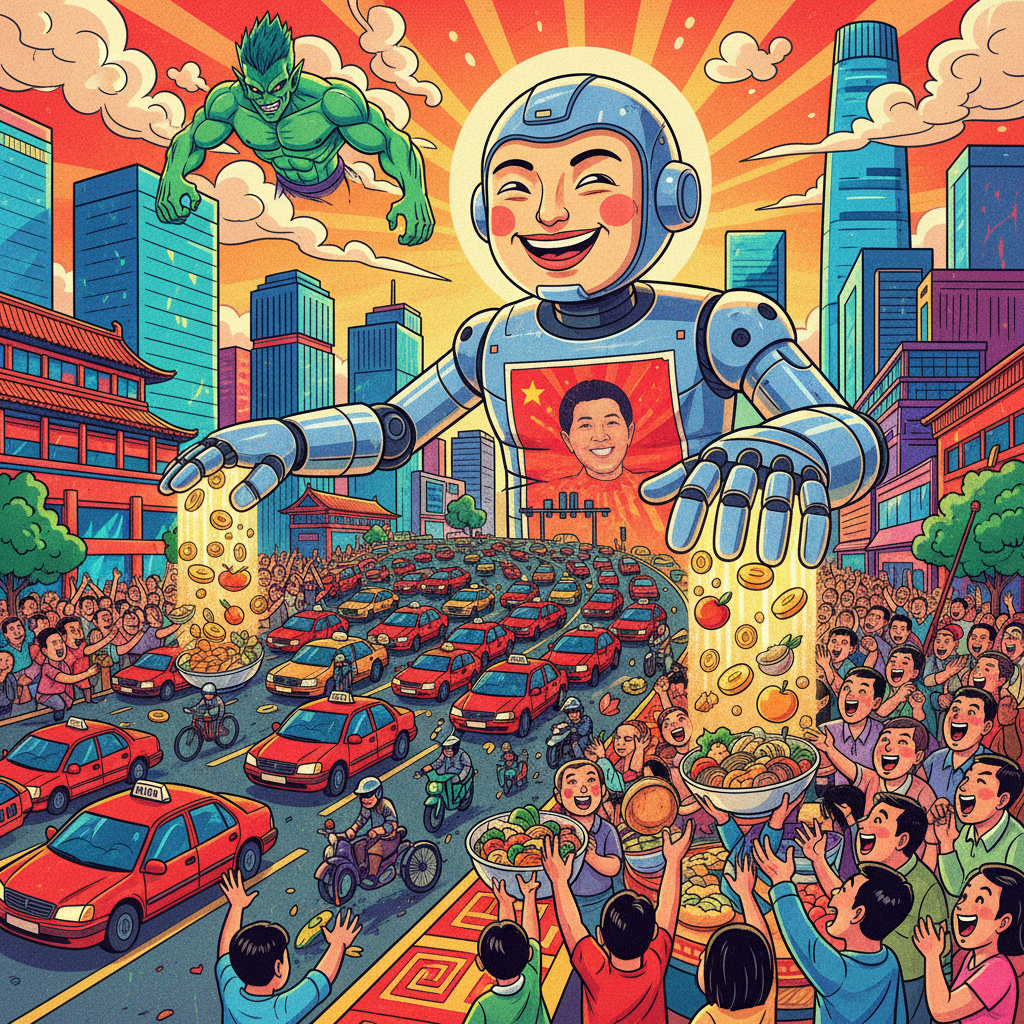 China Unveils New AI That Can Successfully Navigate Beijing Traffic And Also Solve Poverty