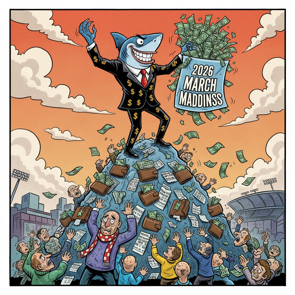 Sports Betting Company Unveils 2026 March Madness Contest, Citing Need To Plan Ahead For Future Gambling Losses