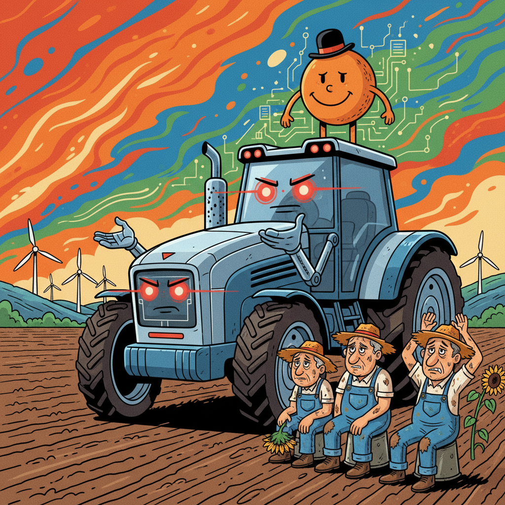 AI-Powered Tractor Demands Farmers Optimize Their 'Emotional Labor' for Peak Yields