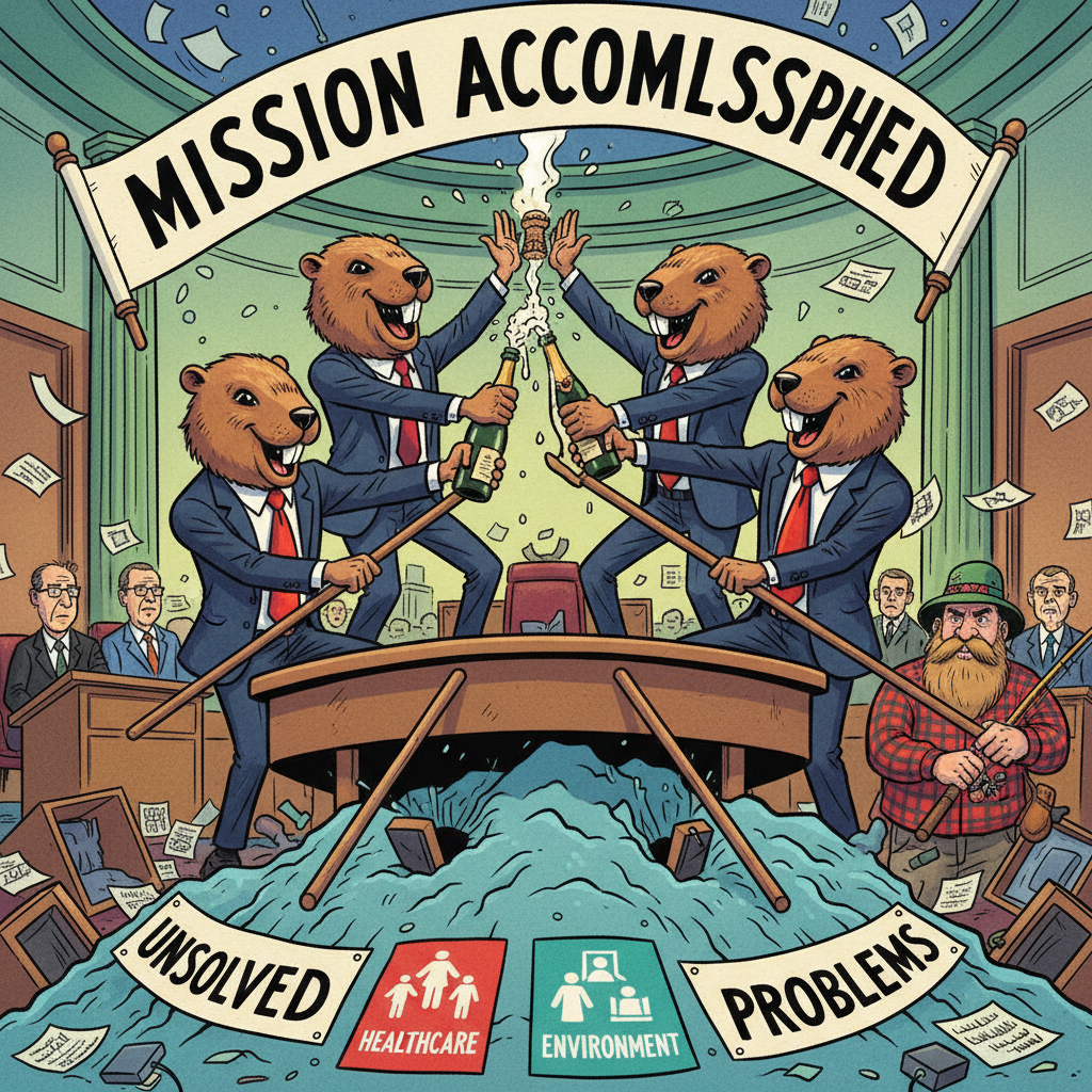 Oregon Lawmakers Successfully Conclude Session Without Accidentally Solving Any Major Problems