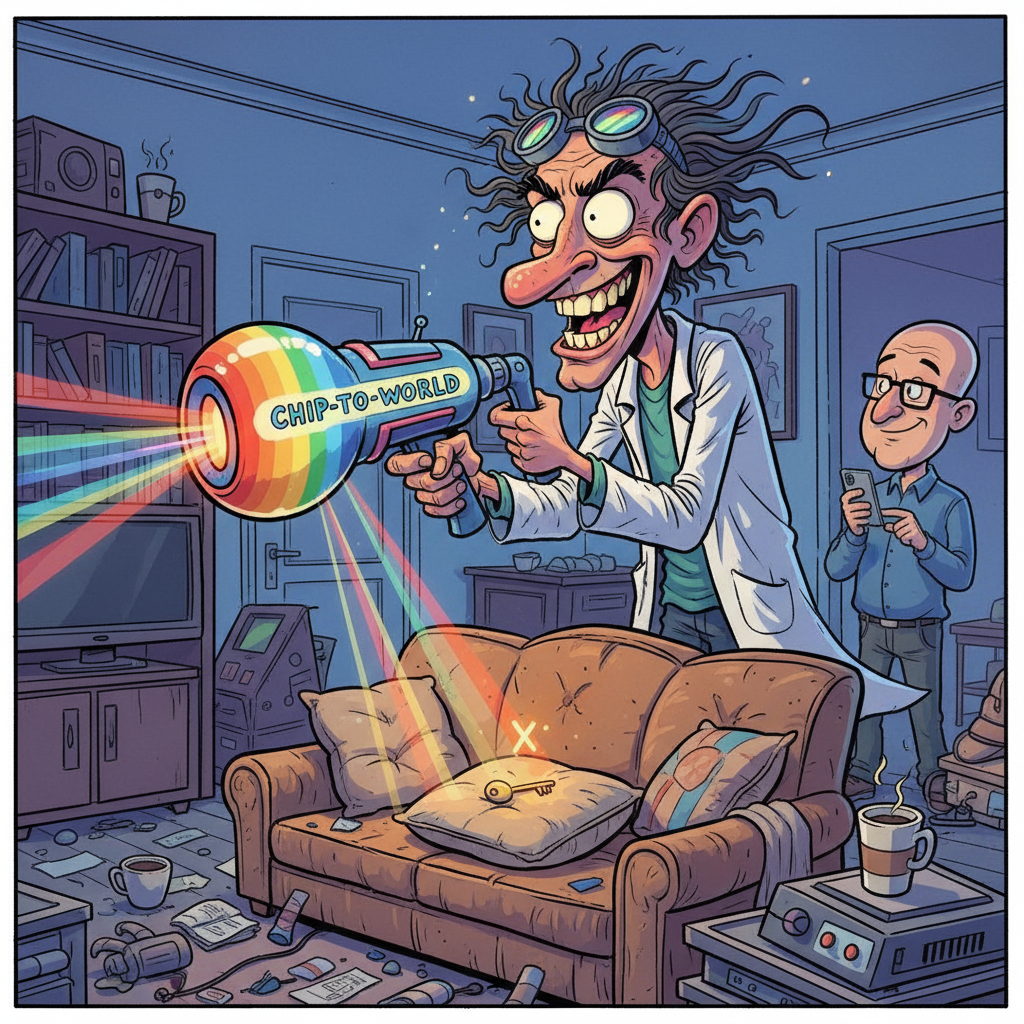 New 'Chip-to-World' Tech Promises To Scan Reality, Find Where You Left Your Keys