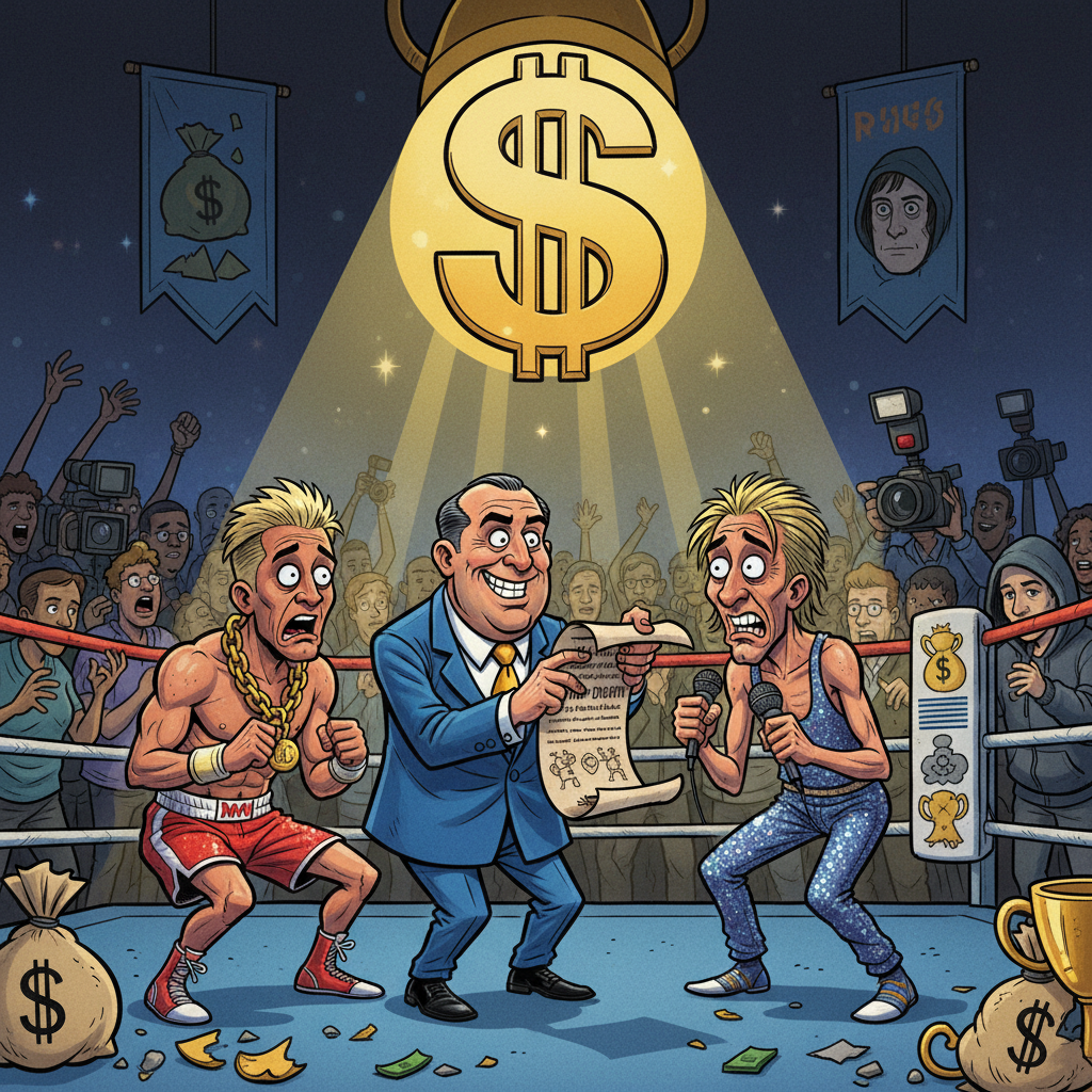 CEO Proposes New 'Fight-to-the-Death' Clause for Celebrity Boxing Contracts