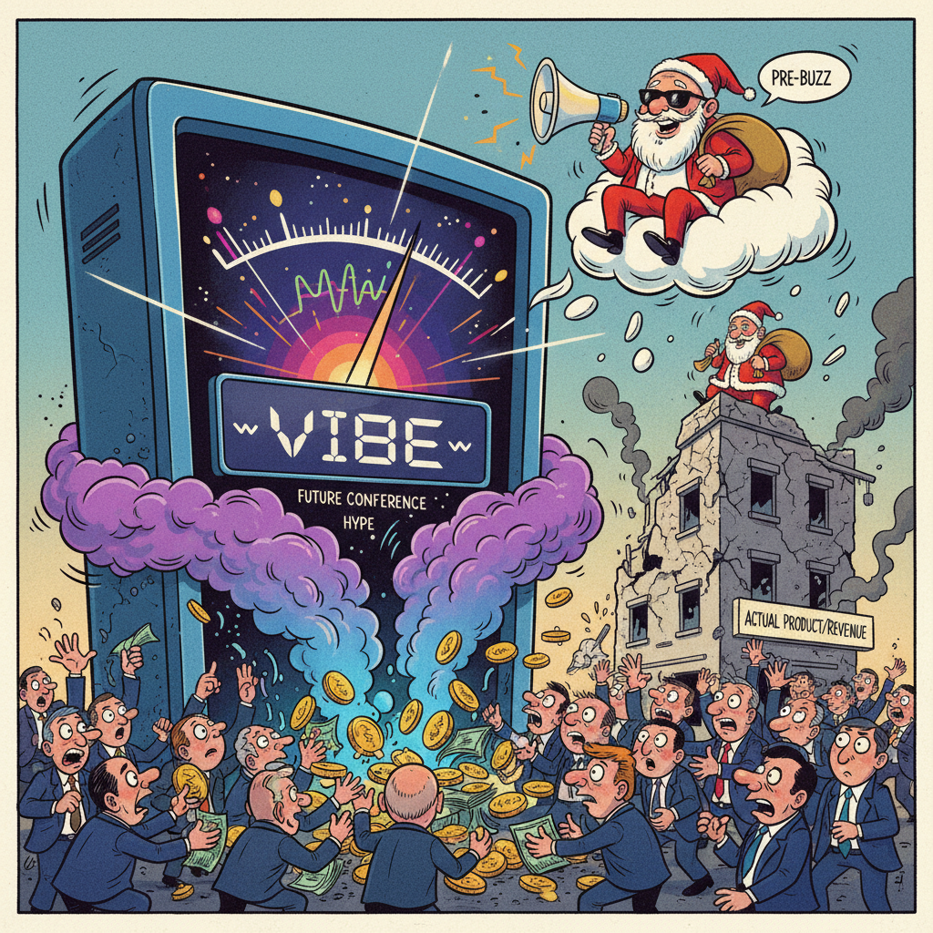 Tech Company Valuation Now Based On 'Vibes' From Future Conference Three Years Away