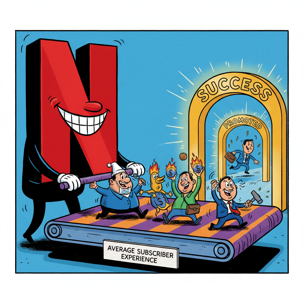 Netflix Greenlights Entire Slate Of Shows About Incompetent People Failing Upward