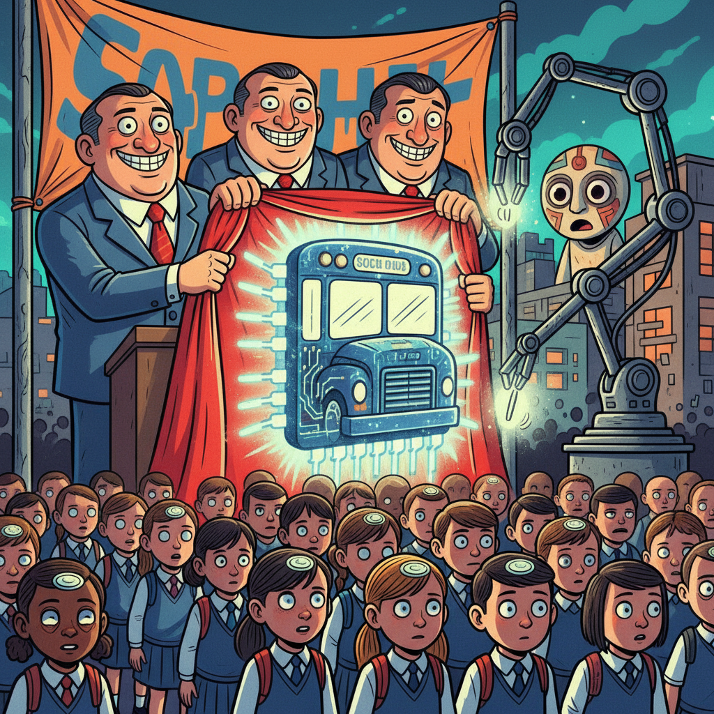 School District Unveils New Levy To Fund Mandatory Student Microchip Implants