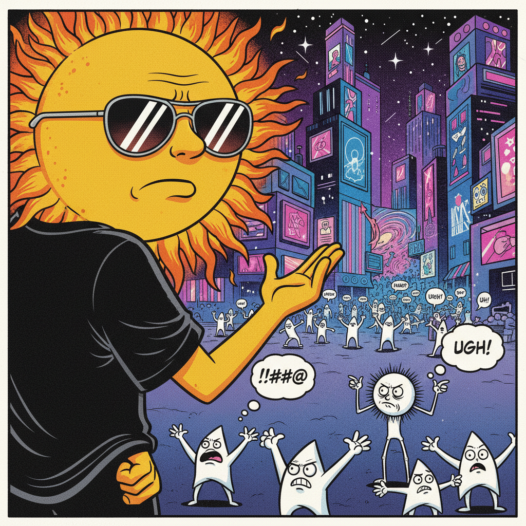 Sun Reportedly Ghosted Galactic Core After Neighbors Got Too Loud