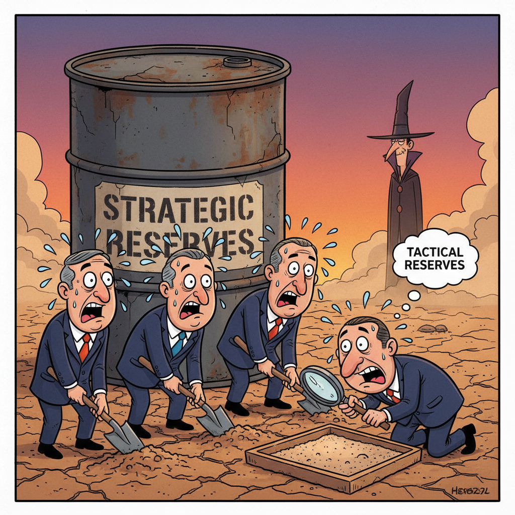 Global Leaders Discover Emergency Oil Reserves Are Not Infinite