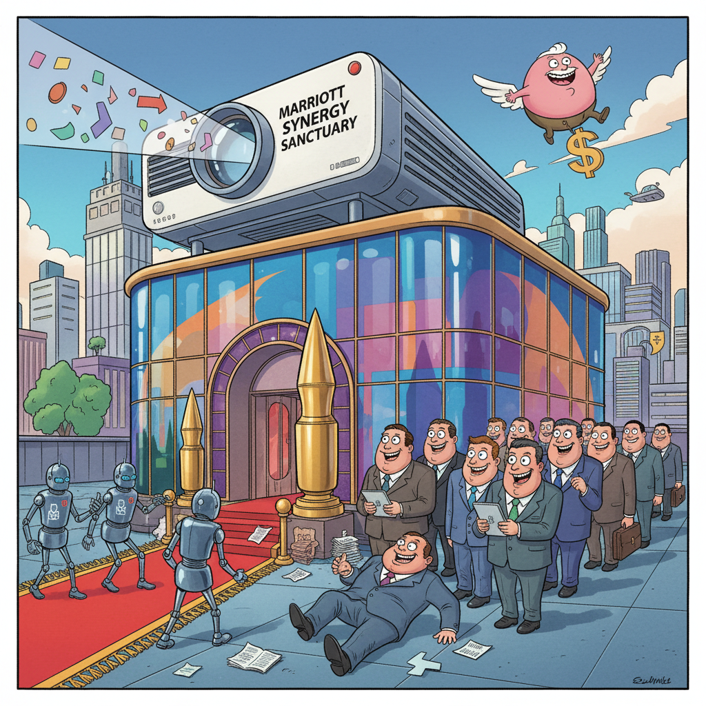 Marriott Unveils 'Synergy Sanctuary' To House Nation's Most Important PowerPoints