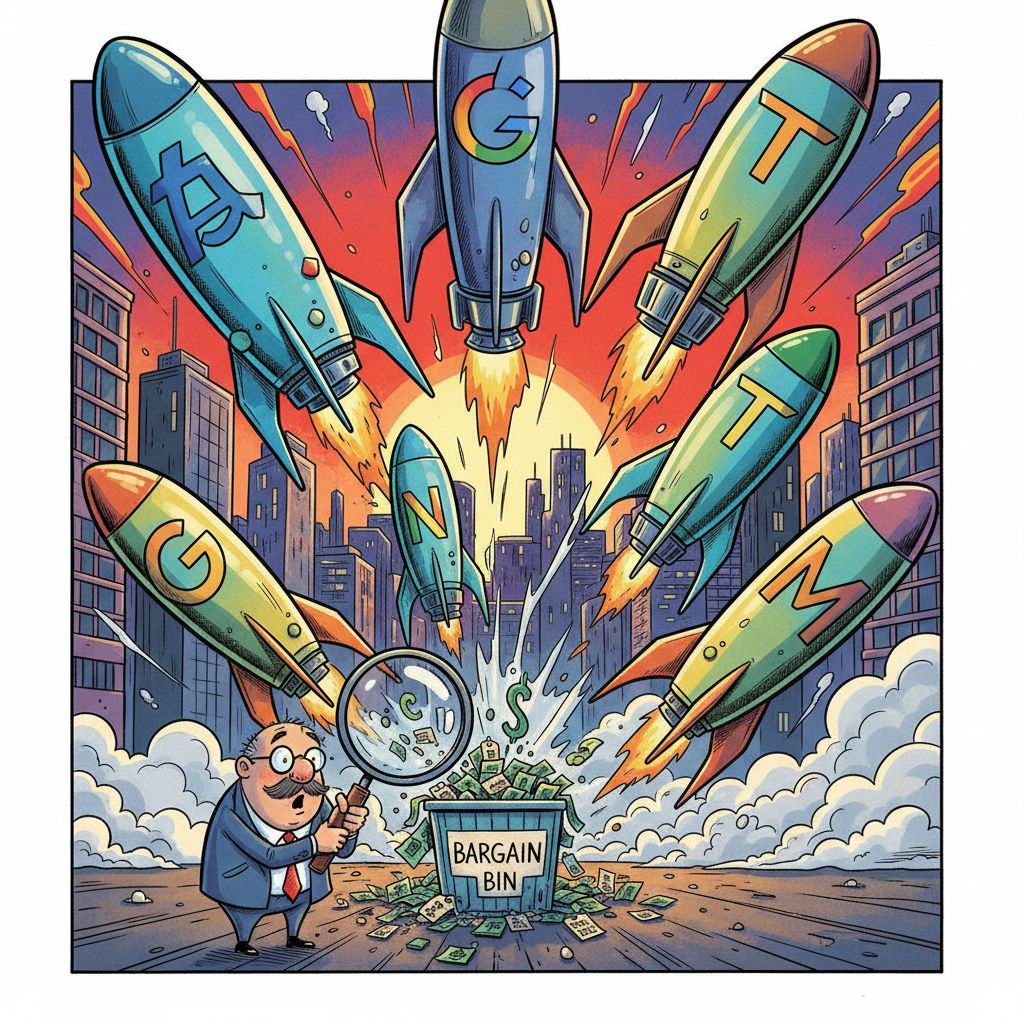 Magnificent 7 Stocks Declared 'Bargain Bin Finds' After Briefly Pausing Their Ascent To Pluto