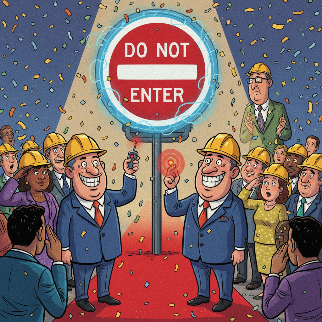 MDOT Unveils 'Do Not Enter' Signs, Hails Them As Revolutionary Anti-Wrong-Way Tech