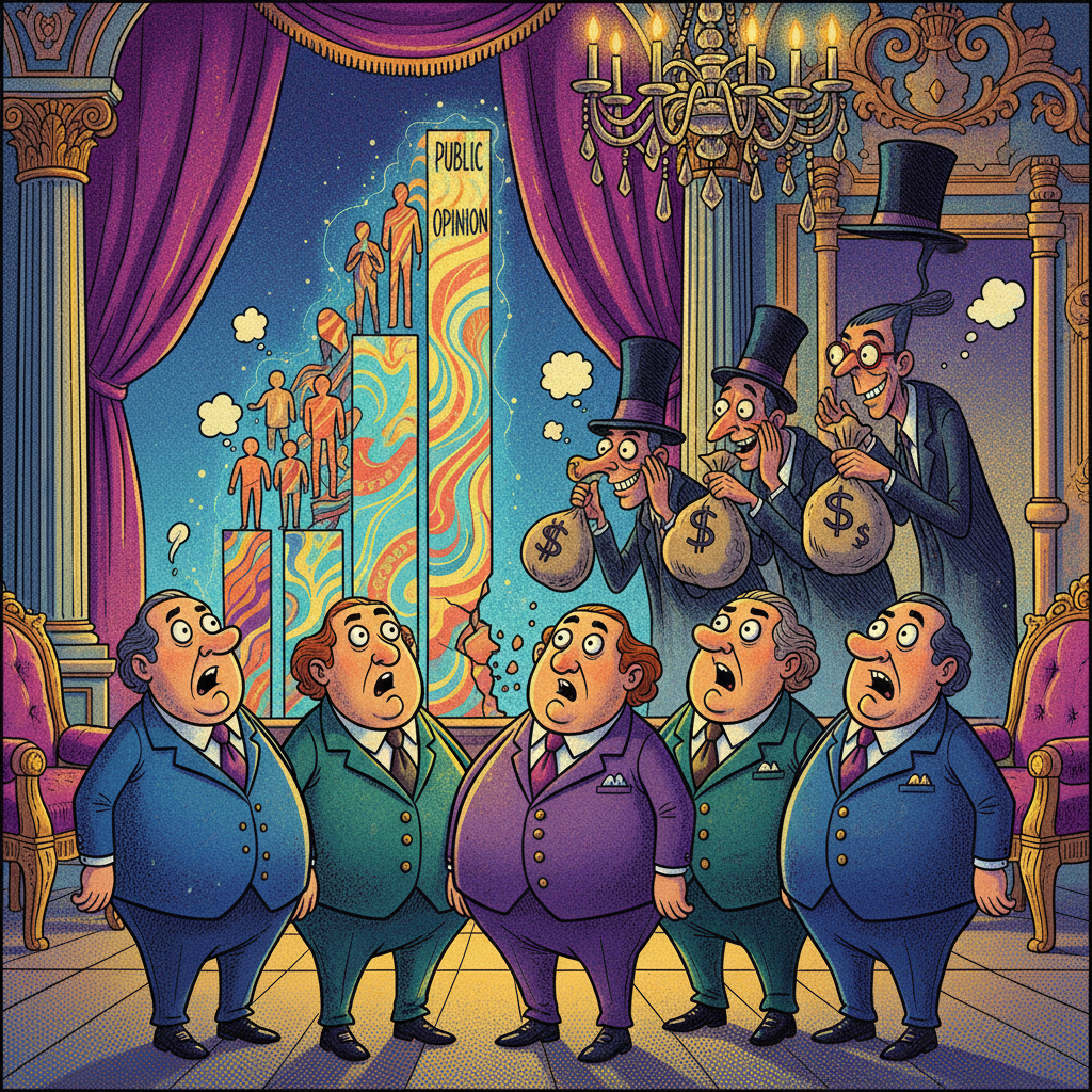 Nation’s Politicians Stunned To Learn Public Opinion Polls Reflect Actual Public Opinion