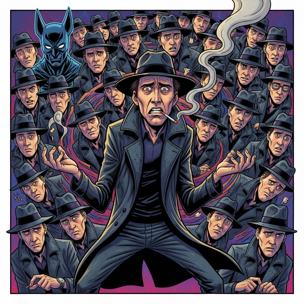 Studio Executives Confirm Nicolas Cage's Spider-Man Noir Is 'Distinctly Different' From Other Spider-Man Noirs