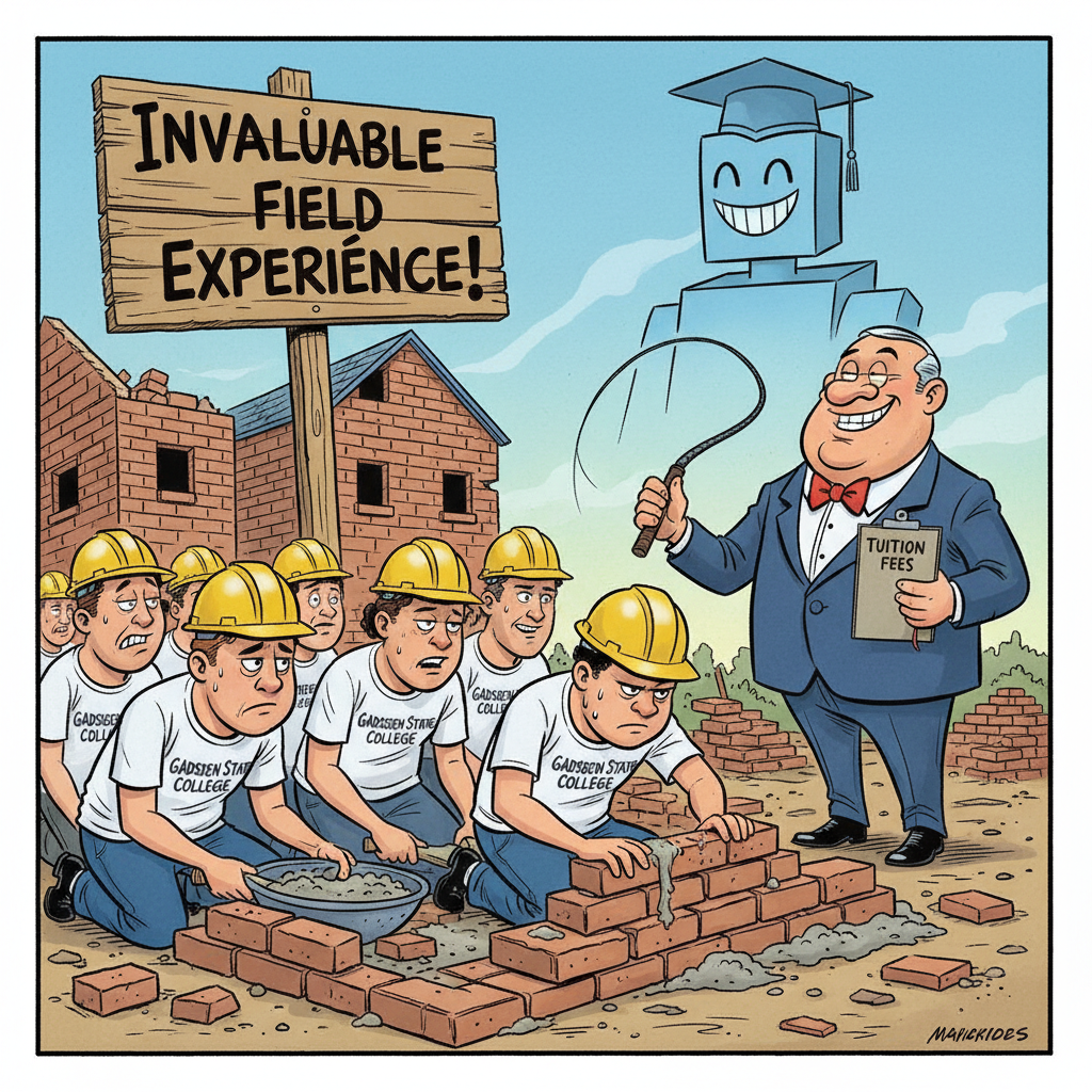 Construction Students Forced To Build Own Dorms For 'Invaluable Field Experience'