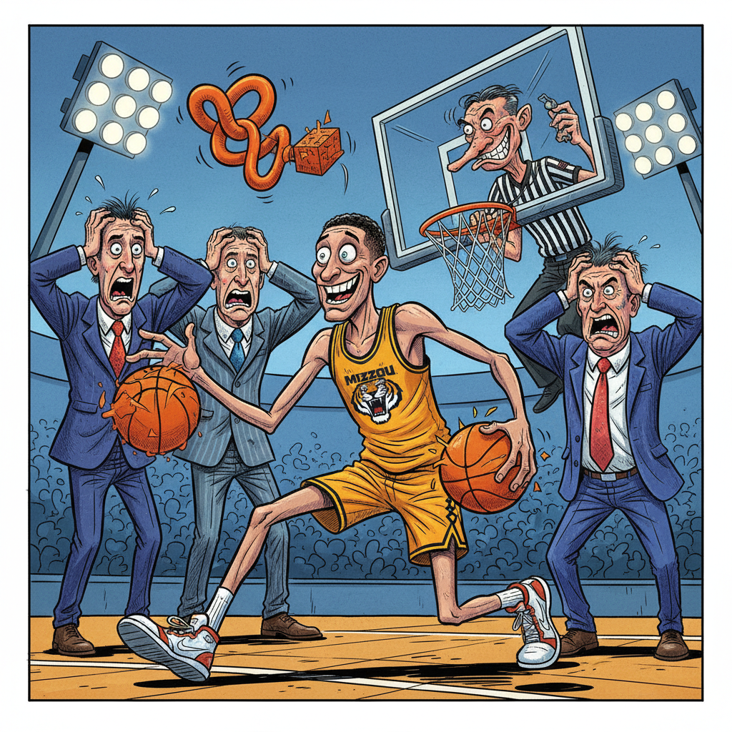 Mizzou Guard's Dribbling Performance Prompts Emergency League Review