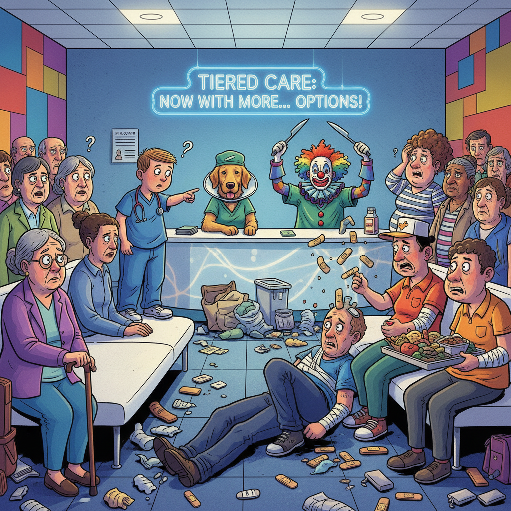 Nation's Healthcare System Now Officially Just A Series Of Increasingly Less Qualified People